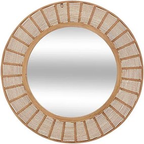 Огледало atmosphera Zelie, Бамбук, Ø91 cm