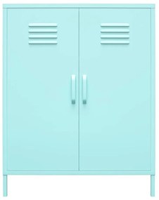 Светлосин метален шкаф 80x102 cm Cache - Novogratz