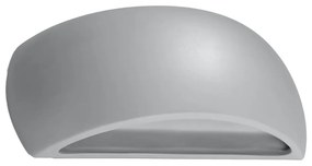 Сива керамична стенна лампа Palermo - Sollux