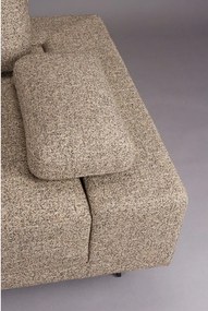 Светлокафяв ъглов диван (ляв ъгъл) Shelly – Dutchbone