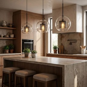 Пендел Black/Loft APP558-1CP 25cm