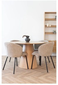 Кръгла маса за хранене с плот от ясенова дървесина ø 120 cm Bolton - House Nordic