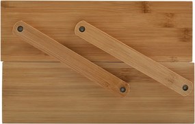 Бамбуков органайзер за козметика в естествен цвят Isalys – MSV