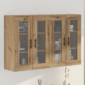 Sonata H Стенни кабинети 2 бр Артишин дъб 69.5x34x90 см Инженерна дървесина