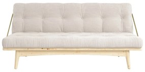 Променлив диван от велур /Натурален Folk Raw - Karup Design