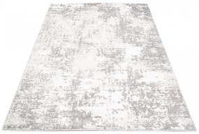 Кремав килим със сив абстрактен модел Ширина: 120 см | Дължина: 170 см
