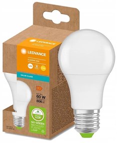 LED крушка A60 E27/8,5W/230V 2700K от рециклиран пласт - Ledvance