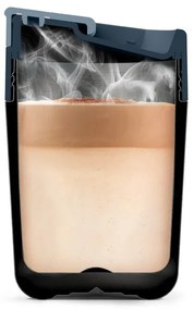 Чаша за пътуване в тъмно синьо лъскаво сребро 340 ml Sipp - Joseph Joseph