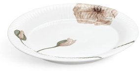 Бяла порцеланова чиния Poppy, ø 27 cm Hammershøi - Kähler Design