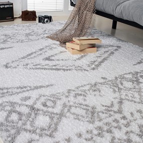Килим за антре (80 x 300) Puffy 7759 Бял
Сив
