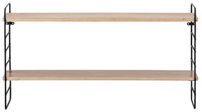 Двуетажен рафт от масивна дървесина Pavlovnia North - Bloomingville