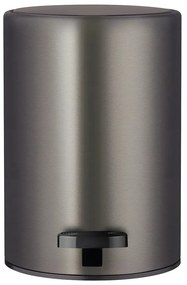Тъмносиво стоманено кошче за боклук с педал 3 l Modo – Blomus