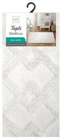 Кремав килим за баня 50x80 cm Otis – douceur d'intérieur