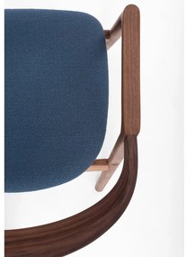 Трапезен стол в син и кафяв стол Muna – Gazzda