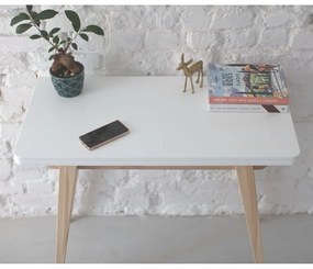 Конзолна маса с черен плот 45x90 cm Envelope - Ragaba