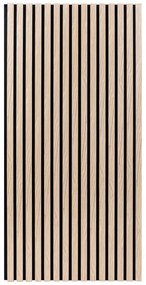 Акустичен декоративен стенен панел atmosphera Colva, MDF, 120x60 cm - Натурален