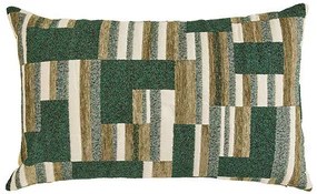 Декоративна възглавница atmosphera Jacquard Chenille,30x50 cm - Зелен