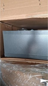 Втора ръка: Бюро Kalune Design 854KLN1502, 105х55 см, 2 чекмеджета, Меламиново покритие,  Светлокафяв/черен