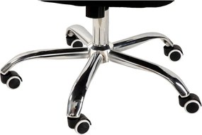 Черен тапициран офис стол Arco – Bonami Essentials