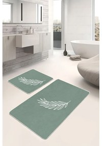 Зелени килими за баня в комплект 2 бр. 60x100 cm – Mila Home