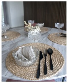 Подложки за хранене в комплект от 4 бр. от юта ø 38 cm Bombay – House Nordic