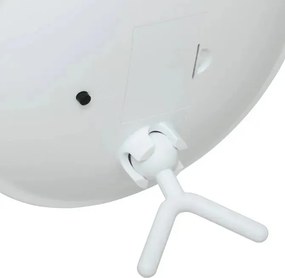 Огледало за баня 5five, LED, Пластмаса, Въртящо