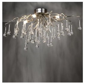 Paul Neuhaus 8090-55 - Полилей за повърхностен монтаж ICICLE 4xG9/40W/230V 30x60 см хром