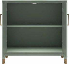 Зелено шкафче 86x85x41 cm Westerleigh – CosmoLiving by Cosmopolitan