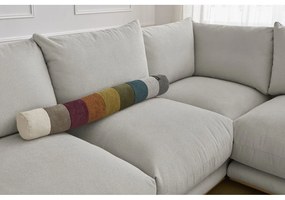 Светлосив ъглов диван Ernest – Bobochic Paris