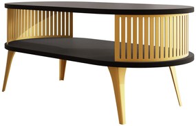 Холна маса Roenni Gold-Черен