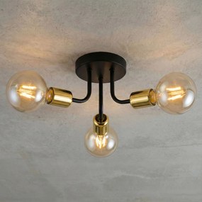 Лампа APP1117-3C Black Gold