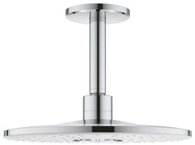 Стационарна душ глава 26477LS0 Rainshower SmartActive 310, Grohe, 14.2см, 2 струи, бяла