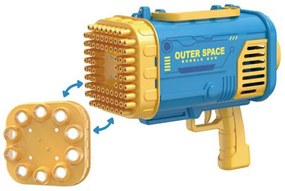 Bubble Gun Outer Space Базука за 80 Балончета Синя