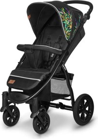 Lionelo - Спортна детска количка ANNET TOUR черна/зелена