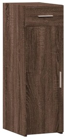 846277 vidaXL Бюфет, кафяв дъб, 30x42,5x93 см, инженерно дърво