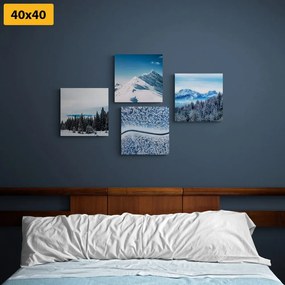 Комплект картини – Красотите на снежната природа