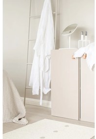 Бежов и кремав килим за открито и закрито 70x60 cm Peg Linen Vanilla – Pappelina