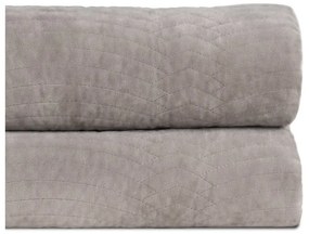 Сиво капитонирано покривало за легло 230x260 cm – Ixia