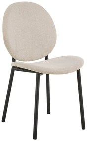 Бежов трапезен стол Cliff – Actona