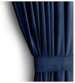 Тъмносиньо dimout перде 140x270 cm Eyelets – Restilo
