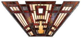 Elstead QZ-CLASSIC-CRAFT-WU - Настенно осветително тяло Tiffany CLASSIC 2xE14/60W/230V