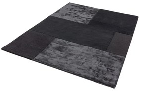Антрацитен килим , 160 x 230 cm Tate Tonal Textures - Asiatic Carpets