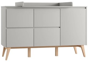 Сива маса за преповиване Swing - Pinio