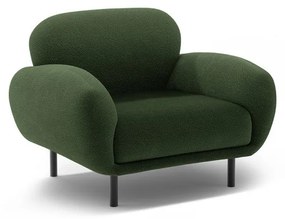 Зелено кресло от букле Poppy – Micadoni