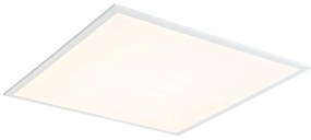 Вграден LED панел бял квадрат с LED 3000K - 6500K - Seagal