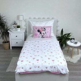 Памучно спално бельо за детско легло 100x135 cm Minnie - Jerry Fabrics