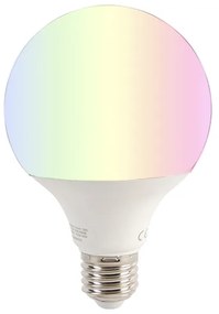 Интелигентна E27 димируема LED крушка G95 11W 900lm 2200-4000K RGB