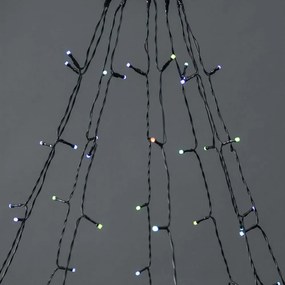 Nedis WIFILXT01C180 - LED RGB  завеса 240xLED/11 функции 8m IP65 Wi-Fi Tuya