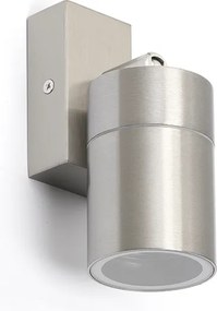 Външна стенна лампа стомана IP44 Въртяща се и наклоняваща се - Solo