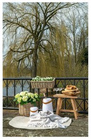 Ракитена висяща и стенна саксия за цветя 60 cm Batu – House Nordic